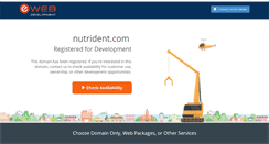 Desktop Screenshot of nutrident.com
